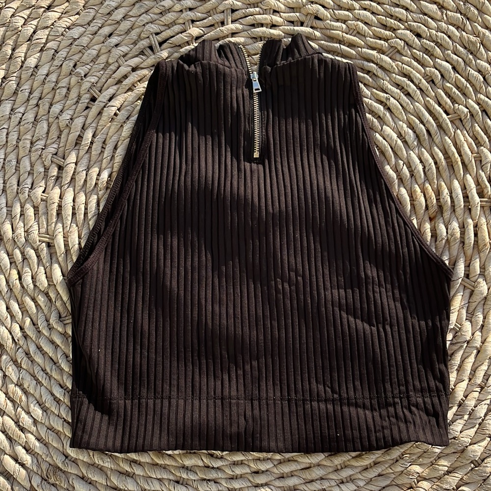 Bebe ribbed crop top - Picture 5 of 8